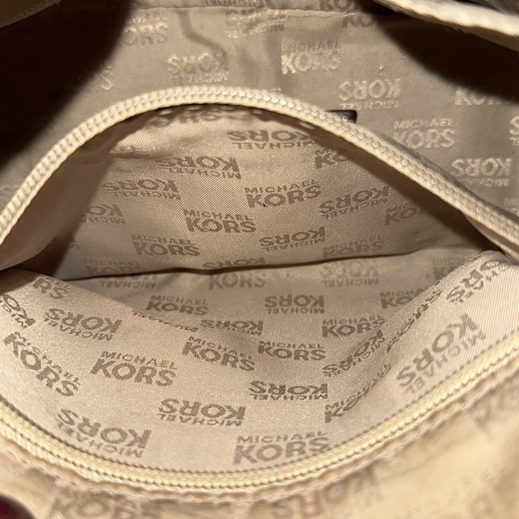 Michael Kors Beige Crossbody Bag - Picture 9 of 15